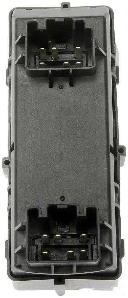 Black Ford electric window regulator switch component with part number BT4Z-14529-AA.