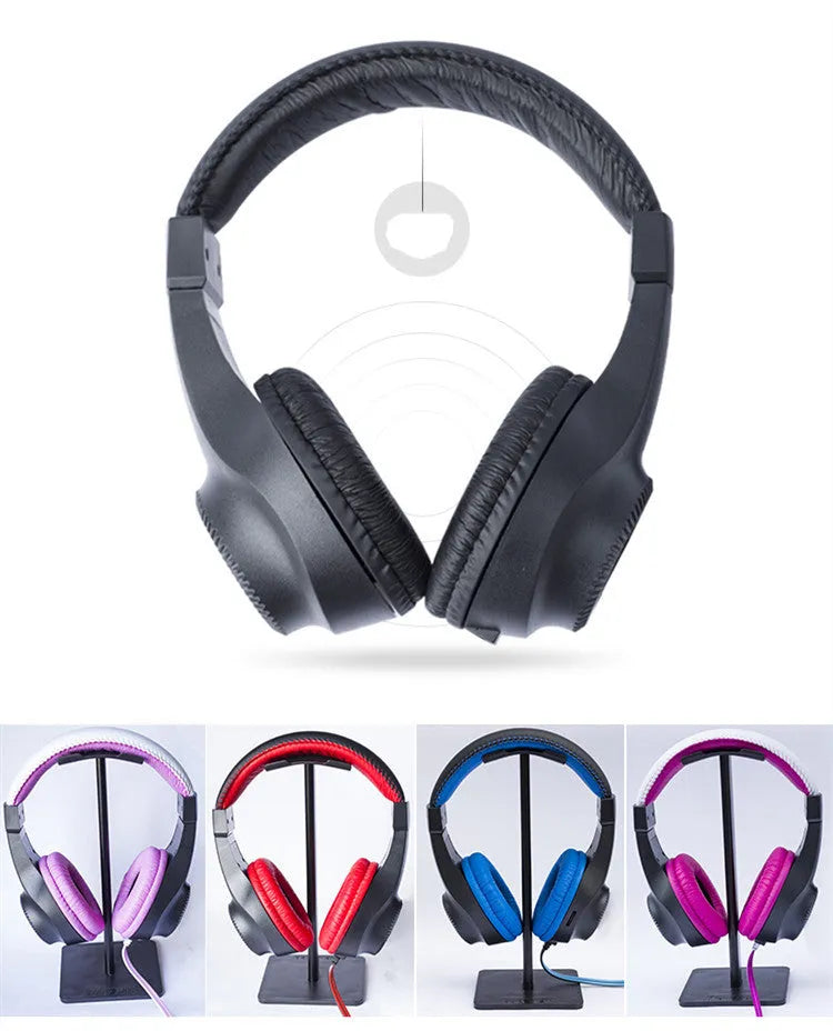 Electric piano headphones with 6.5mm plug, 40mm driver, and 2.1m cable in black colour option