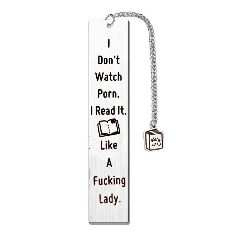 Stainless steel tassel bookmark presented in a gift box with five colour options.