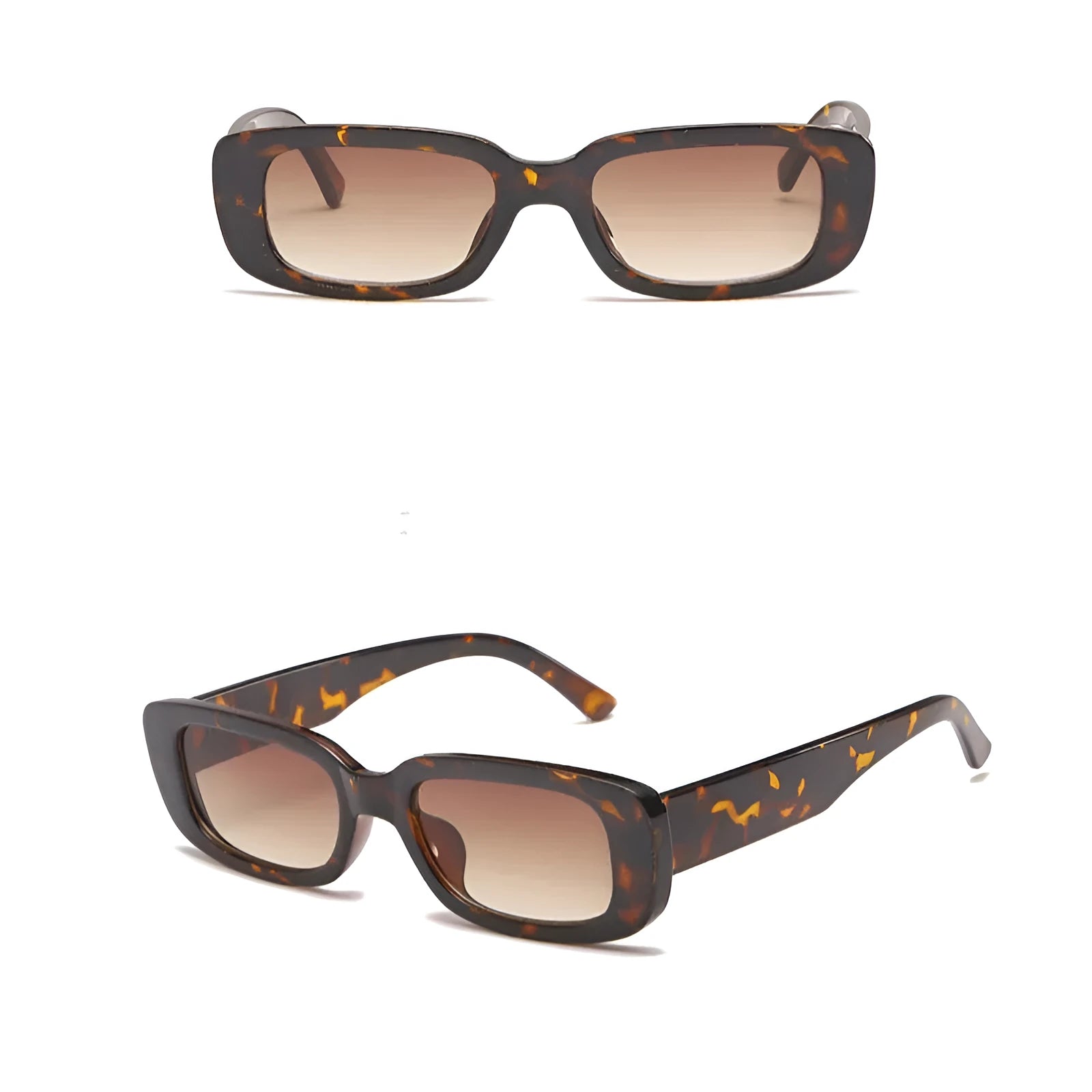 Men and women trendy frame sunglasses in multiple colours with UV400 protection and AC lenses