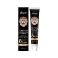 20g jar of tattoo soothing neck cream for post-tattoo aftercare with mint leaf and tea tree oil