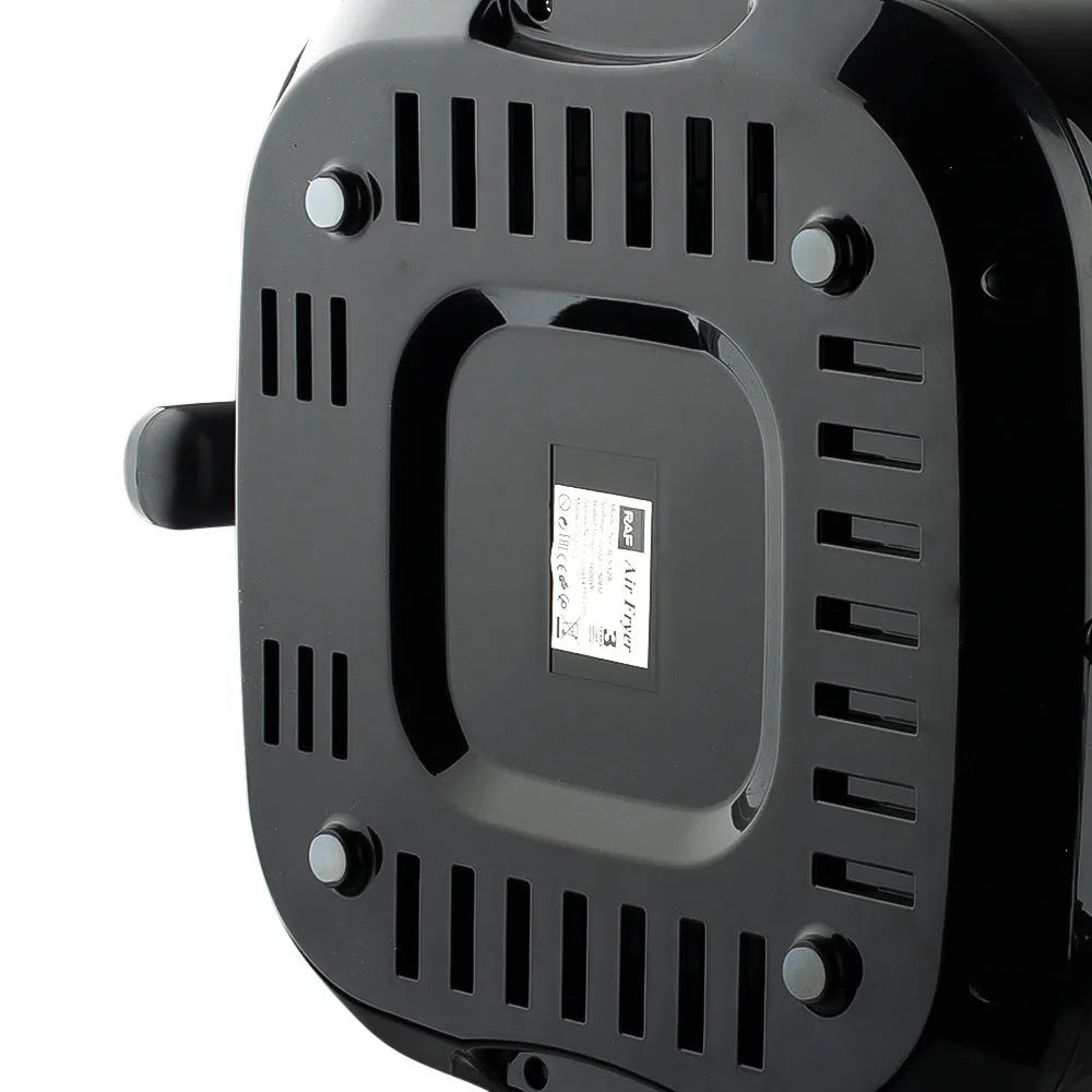 Multifunctional visual air fryer with touch control and plastic body for home use