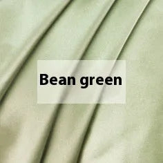 Double-sided silk duvet cover in solid colour with plain weave construction