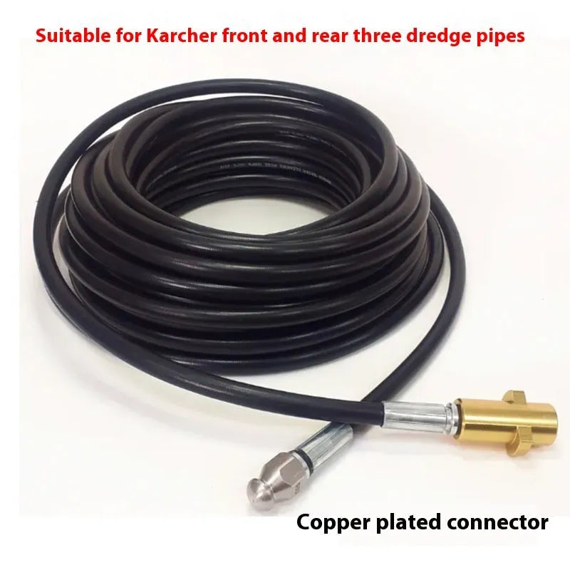 Kahe high pressure car washing machine dredging sewer pipe with Teflon material and copper-plated top