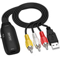 HDMI to AV converter adapter cable with 110cm length for monitors and projectors