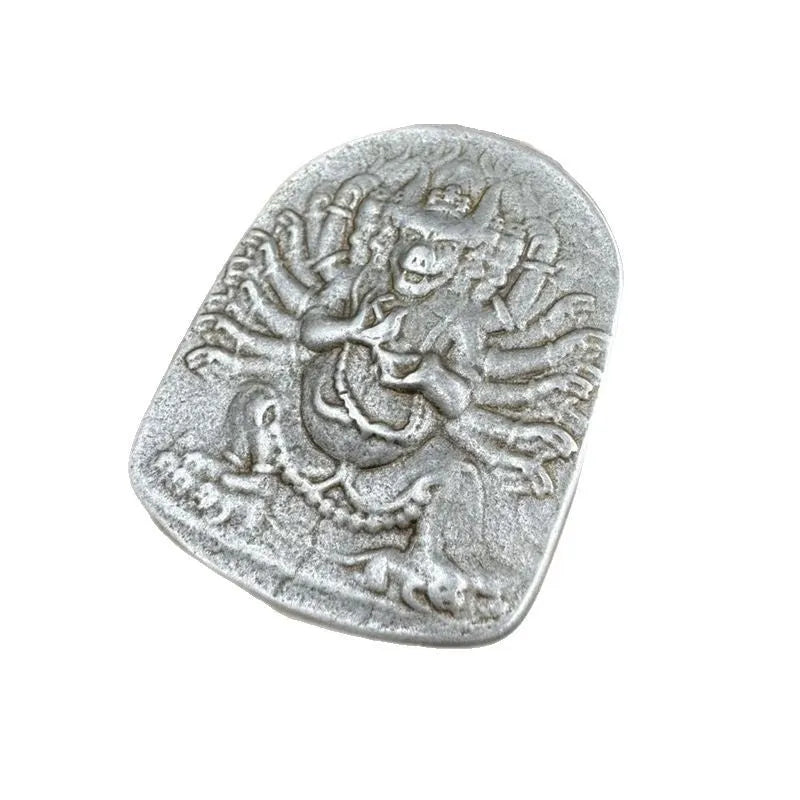 Iron pendant hanging ornament with Chinese style Yamantaka design