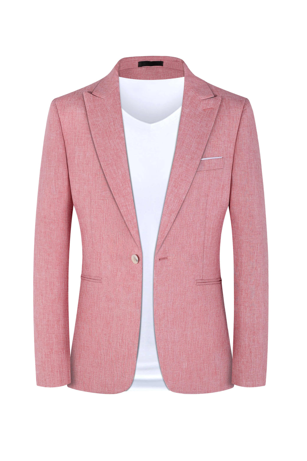 Men's light blue Western style suit jacket for spring and summer casual wear