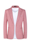 Men's light blue Western style suit jacket for spring and summer casual wear