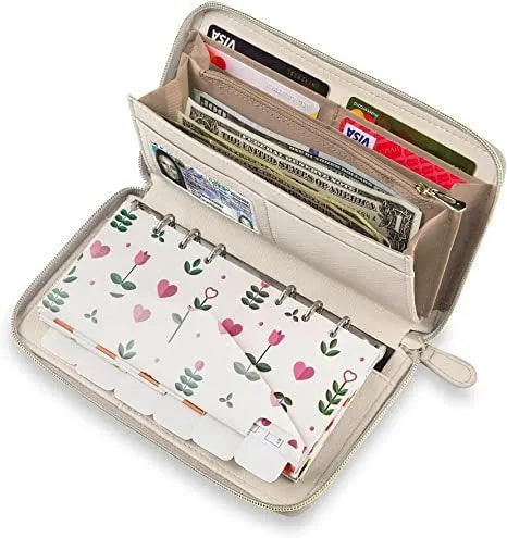 Slim PU leather anti-theft RFID blocking card holder wallet shown in multiple colour options.