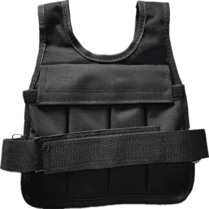 Children's adjustable weight-bearing sand vest in voile material with multiple height and load options