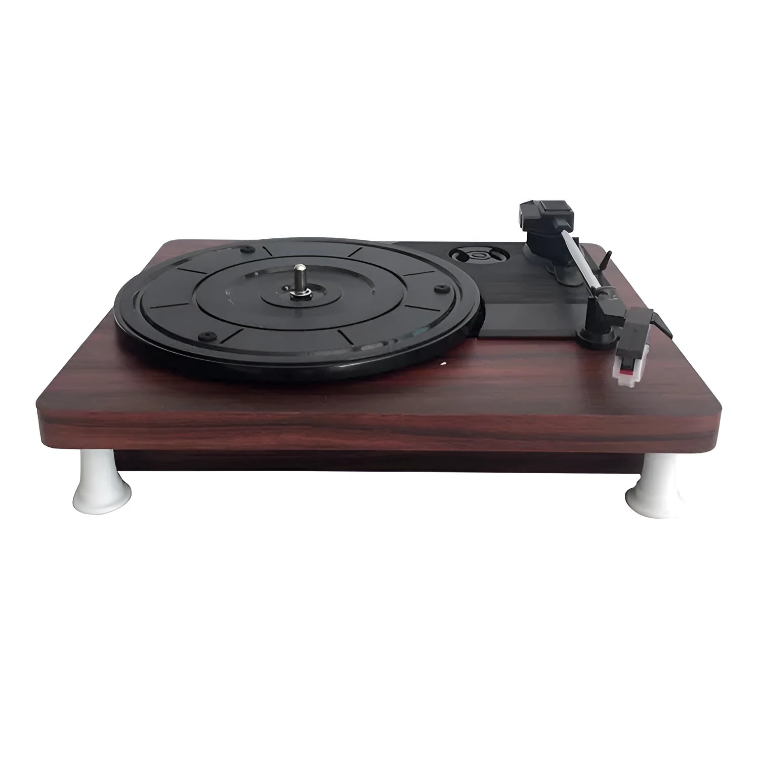 Record player phonograph 300x250x100mm requiring external amplifier for tablet phone vinyl playback