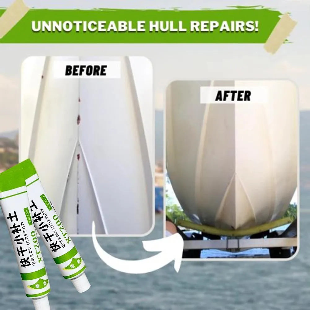 Quick-drying putty touch-up paint in black, white, gray, red, and clay yellow for car scratch repair
