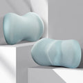 Summer driving headrest pillow and lumbar support pillow set in five colour options