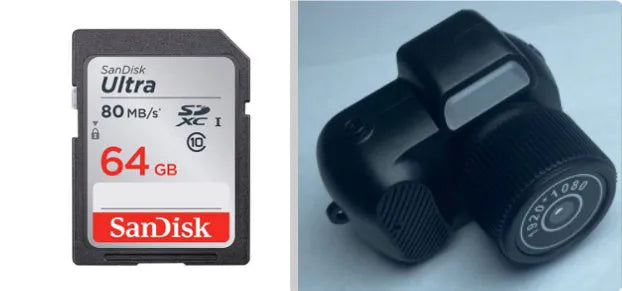 Black Y3000 HD outdoor sports camera with 0.96-inch LCD display screen on a compact ABS body.