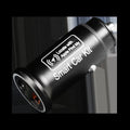 Black OBD-II plug-in GPS car tracker device for vehicle location tracking and remote immobilisation