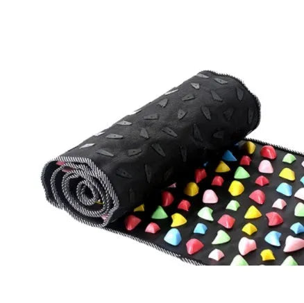 Cobblestone road foot pad massager, 35cm x 35cm mechanical infrared physiotherapy mat