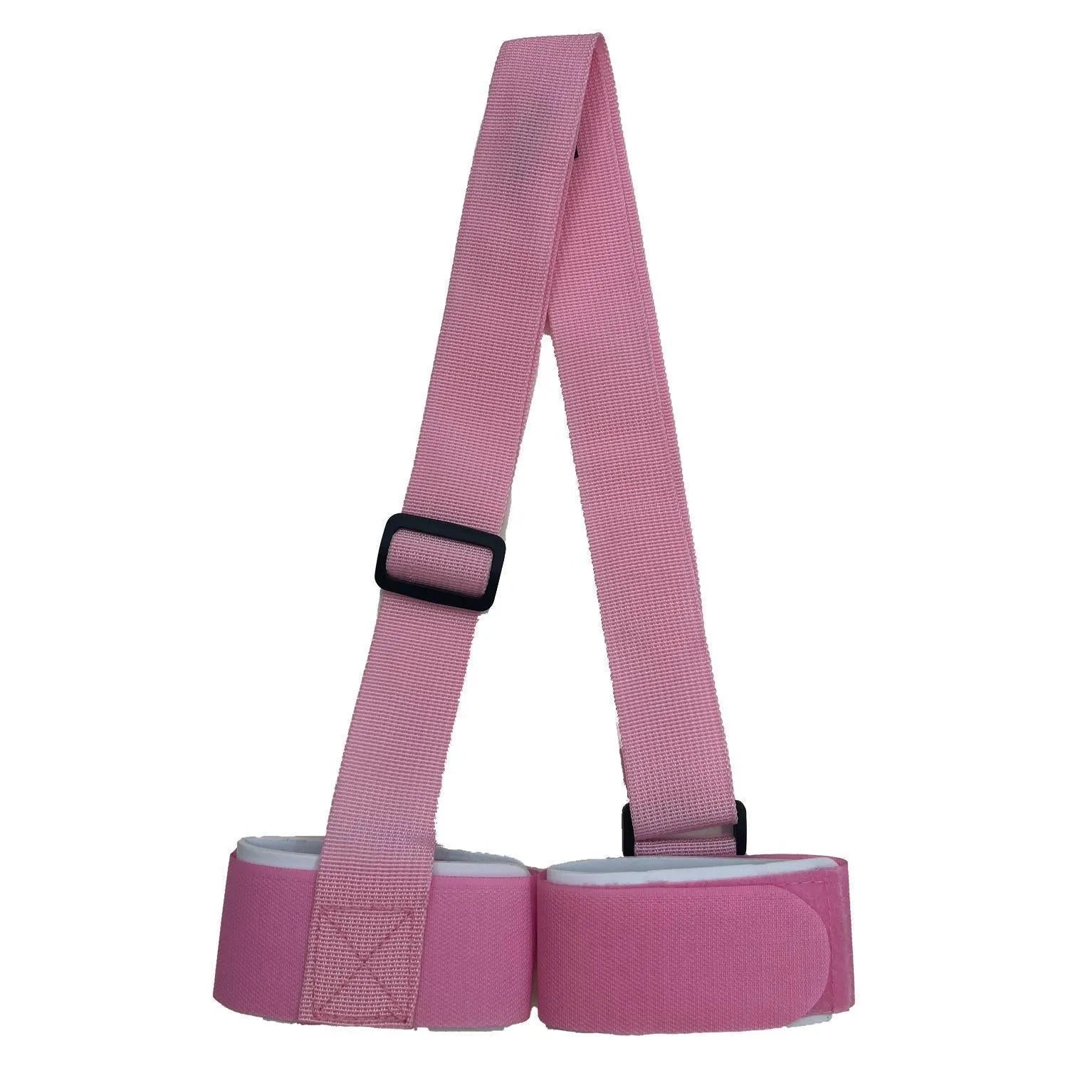 Adjustable hook and loop skiing bandage strap in four colour options