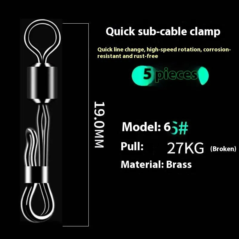 Brass quick change sub line clamp with quick release mechanism for wire connections