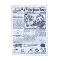 Pet Dog Sound Paper Newspaper Toy crinkle cloth toy in paper newspaper colour on plain background
