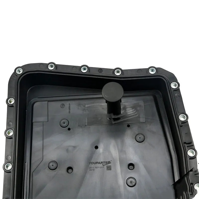 BMW transmission oil pan 24117571217 for 6HP automatic gearboxes with integrated filter element