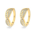 S925 sterling silver stud earrings for women, 6.6 x 23.5mm electroplated drop studs in gold or platinum