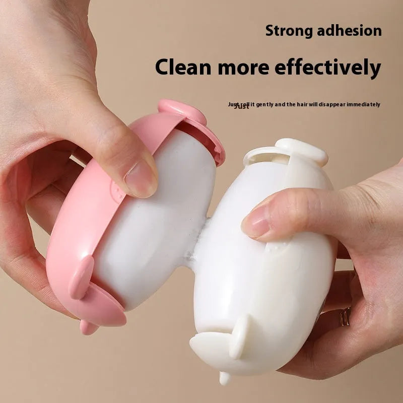 Washable lint removal roller in white pink green colours for pet hair dust cleaning