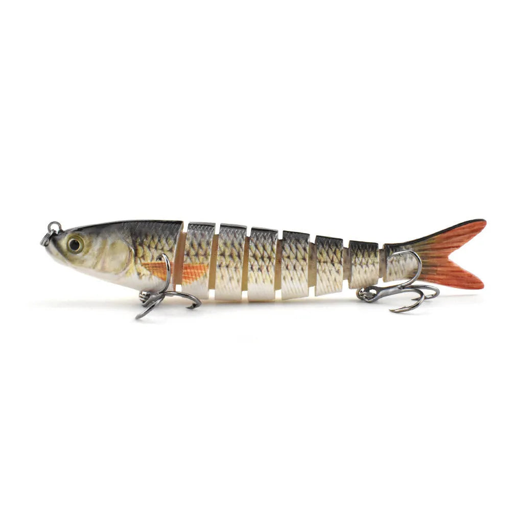 133mm bionic hard bait fishing lure in a fish shape, showing colour options.