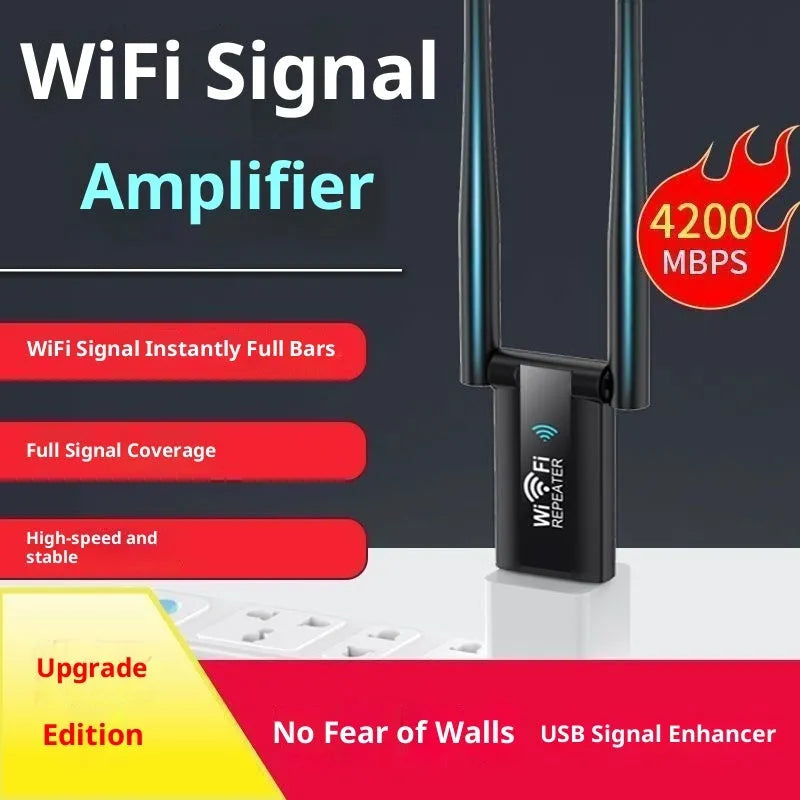 WiFi signal amplifier enhanced wireless extender with three colour options