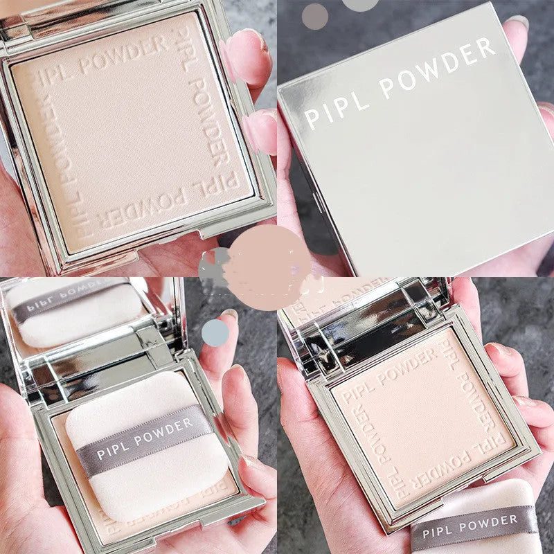 Moisturising dry powder setting loose powder in natural and bright skin colour shades