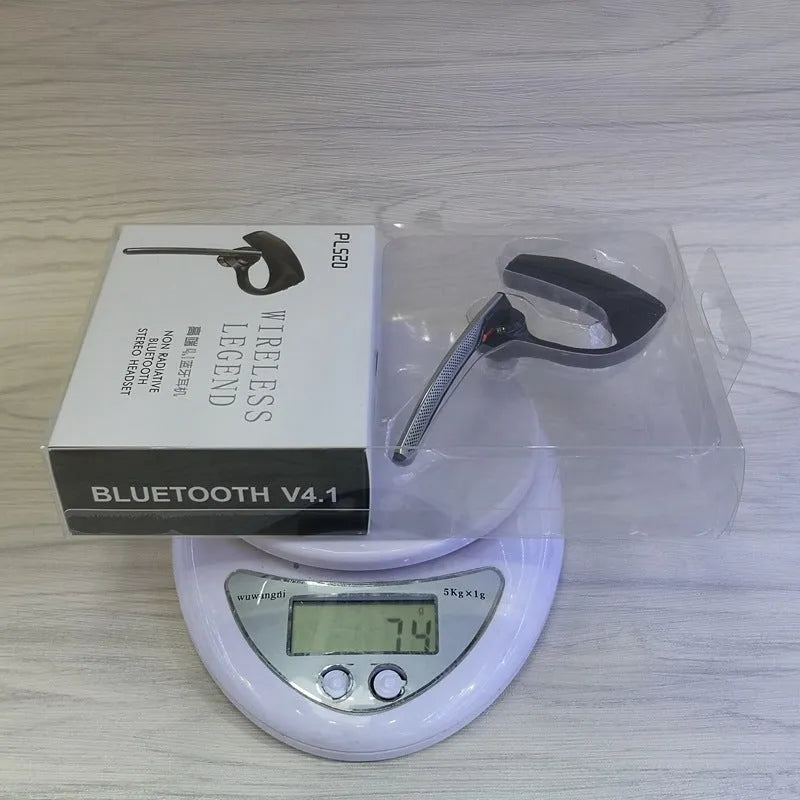 Black over-ear Bluetooth sports headphones with a large battery and call function displayed.