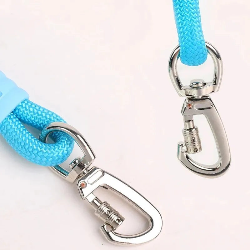 140cm dog traction leash with anti-slip foam handle in four colour options