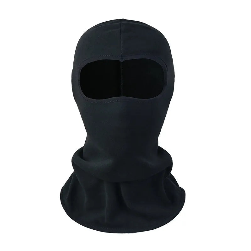 Cotton motorcycle riding balaclava and gloves set in a street-style pattern, shown in one of twelve colour options.