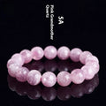 Purple Grandmother Crystal bracelet with geometric beads in unisex Korean style design