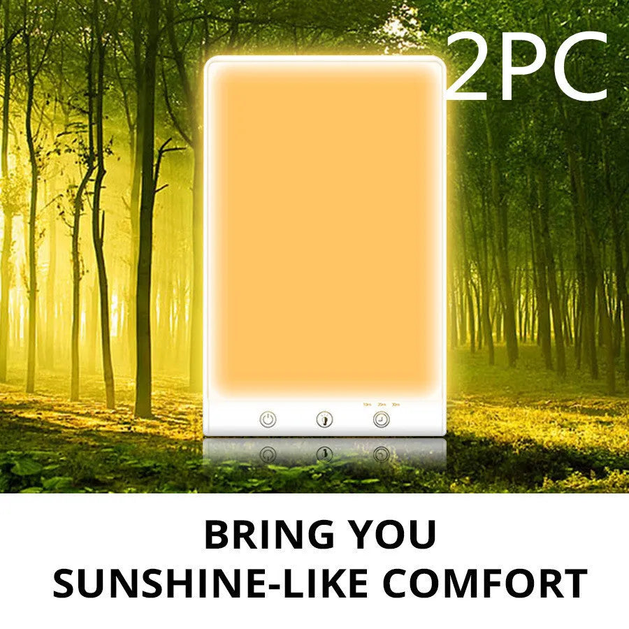Modern bionic solar emotional lamp with touch controls and USB interface