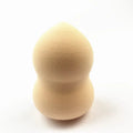 Water drop gourd-shaped latex makeup sponge in pink for foundation application