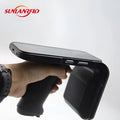 SLP-05 black Android handheld UHF RFID reader and scanner with display screen.