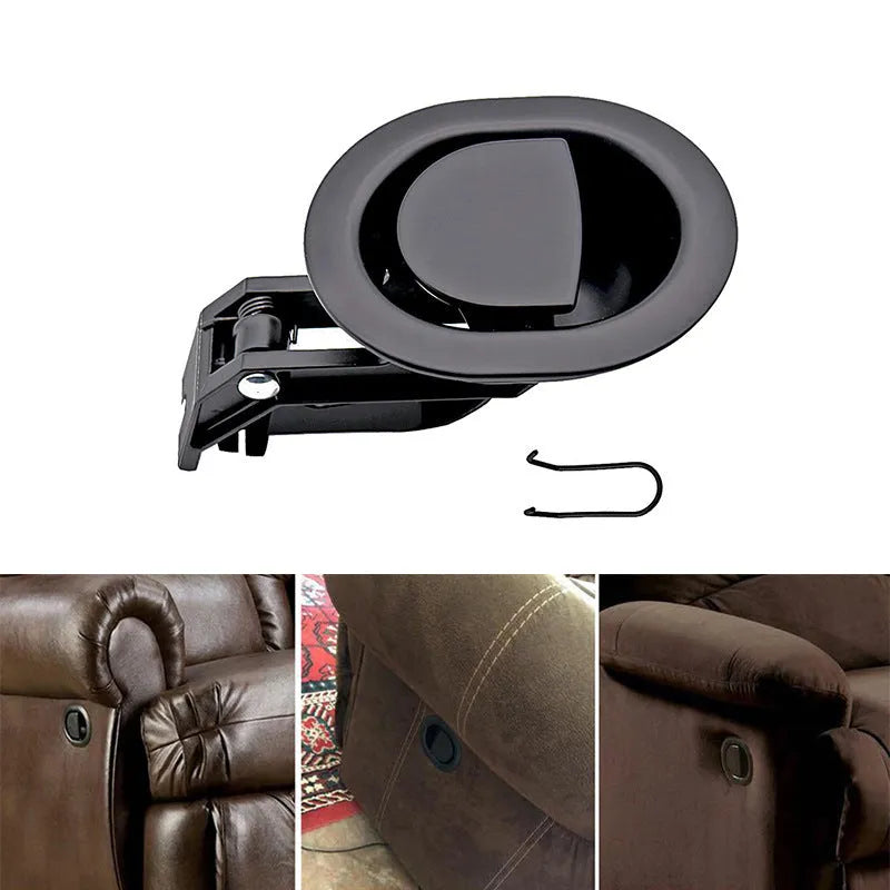 Black plastic horn cable sofa seat gas spring switch for recliner sofa, 9 x 7.6 x 6.7, injection moulded