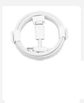 White 40W fast charger set with USB charging head and 5A cable for mobile phones