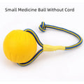 EVA floating dog training ball with rope in 7cm small size for puppy fetch and chew play