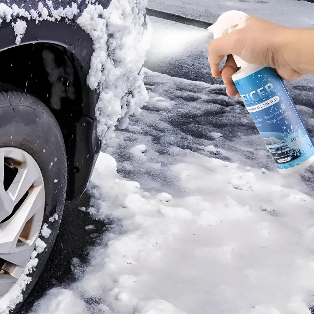 250ml car deicer spray can for winter ice removal from windows and locks