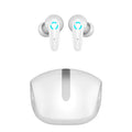 TWS wireless gaming headset with Bluetooth 5.2 in black, white, and yellow colour options