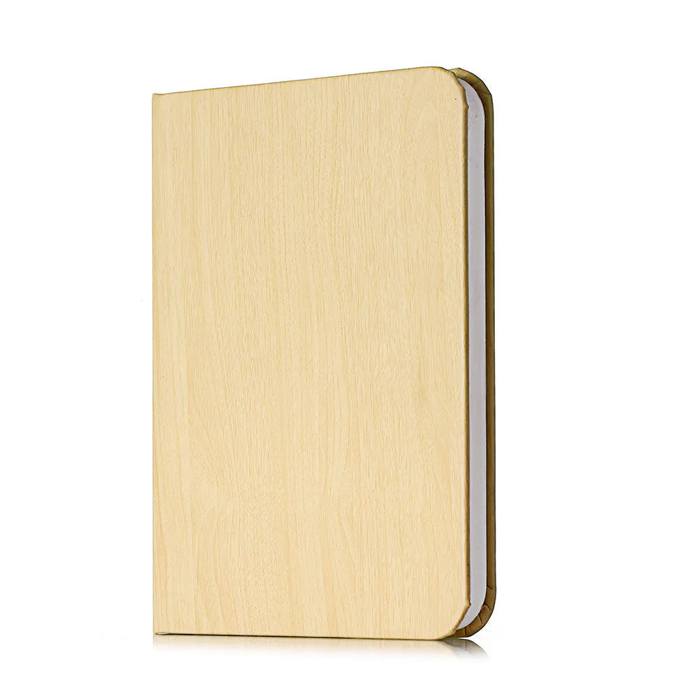 Wooden boy shaped LED night lamp in modern minimalist design with battery power