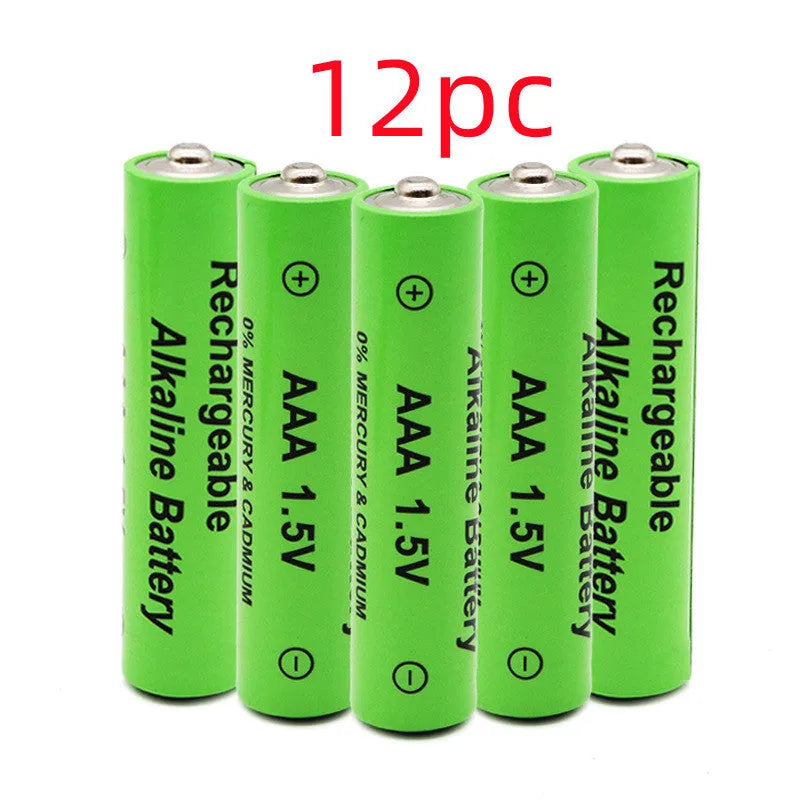 AA alkaline rechargeable battery with 3000mAh capacity and 1000 cycle rating.