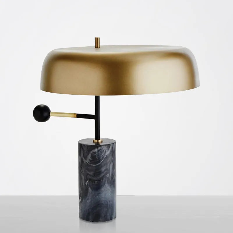 European style decorative table lamp with warm white light for bedroom or hotel use