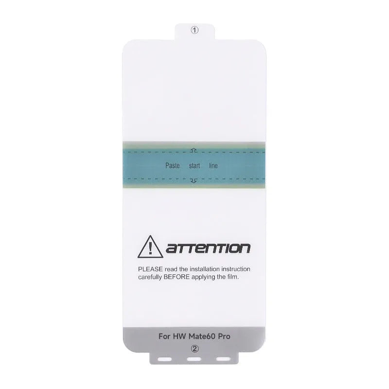 TPU screen protector for Huawei Mate60 with anti-fingerprint HD clarity and application tools