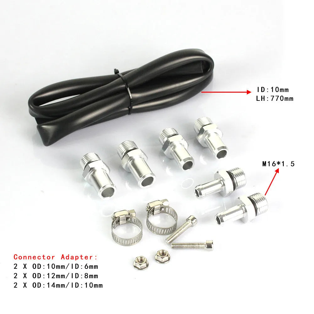 Aluminium alloy car engine oil breather pot in choice of four colours for modification projects