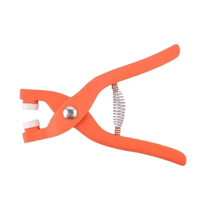 Five claw no sew button kit with stainless steel 9.5mm buttons and application pliers