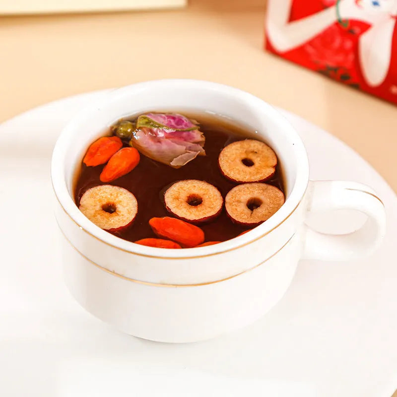 150g box of ginger and jujube tea bags with brown sugar, red dates, wolfberries, shredded ginger ingredients