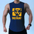Men's loose-fit sleeveless training waistcoat in multiple colour options for gym and outdoor workouts
