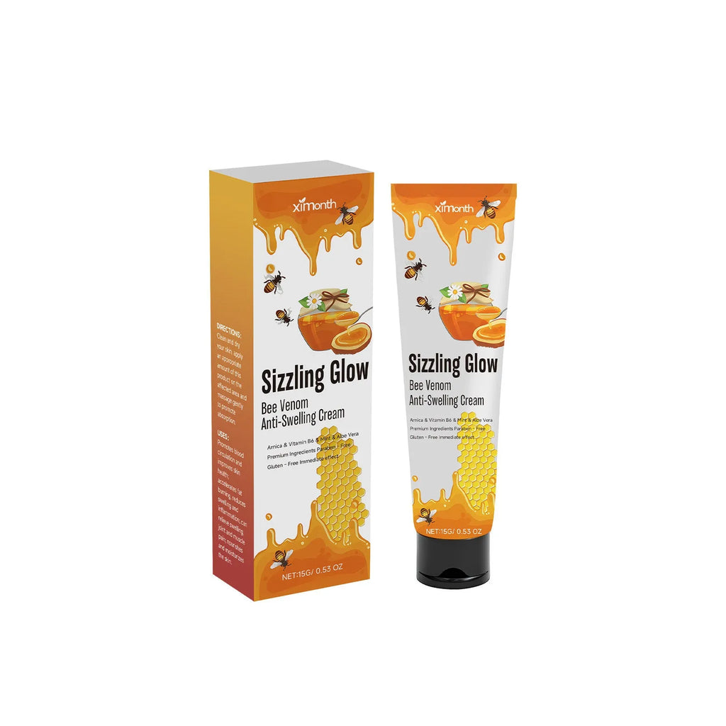 15g skin rejuvenation cream container with bee venom and vitamin B6